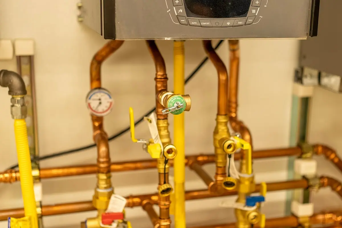 Licensed technician providing Slab Leak Repair for a homeowner in Hollis